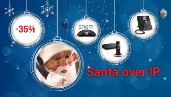 Santa Over IP Snom promo offer Santa Over IP Snom promo offer
