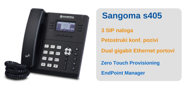Novi Sangoma Vo Ip Telefon S405 Novi Sangoma Vo Ip Telefon S405